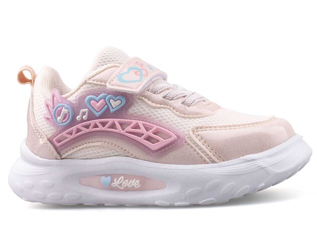 Picasso Kids 227 Patik Anrk Simli - Pudra/Simli - 1