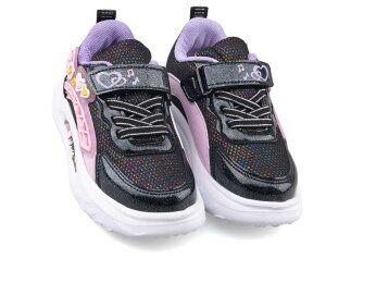 Picasso Kids 227 Patik Anrk Simli - Siyah Simli - Picasso