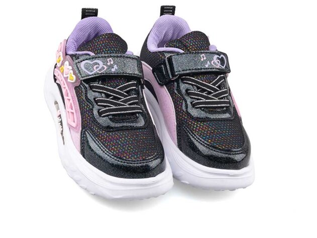 Picasso Kids 227 Patik Anrk Simli - Siyah Simli - 2