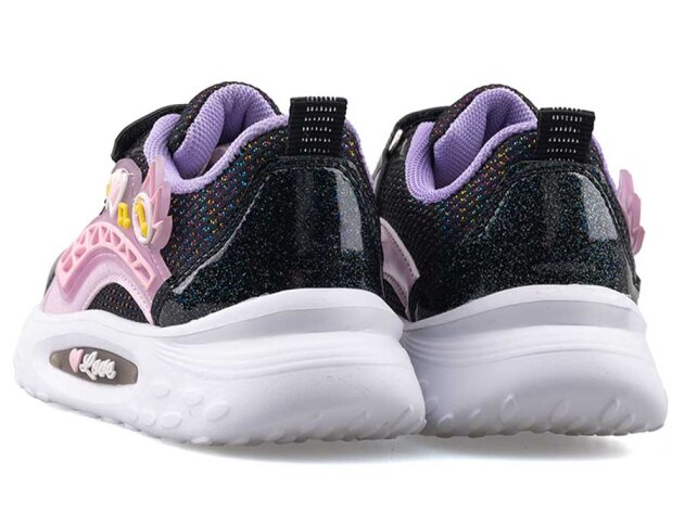 Picasso Kids 227 Patik Anrk Simli - Siyah Simli - 3