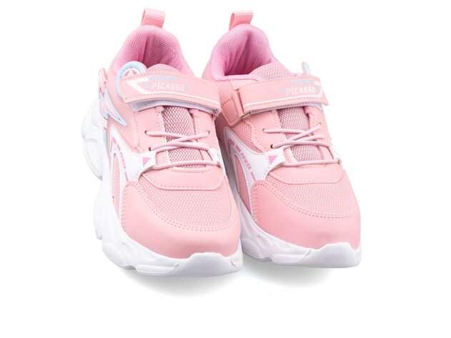 Picasso Kids 326 Filet Anrk - Beyaz/Pembe/A.Mavi - 2