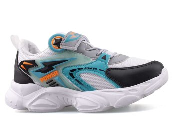 Picasso Kids 326 Filet Anrk - Beyaz/Turkuaz/Siyah - 1