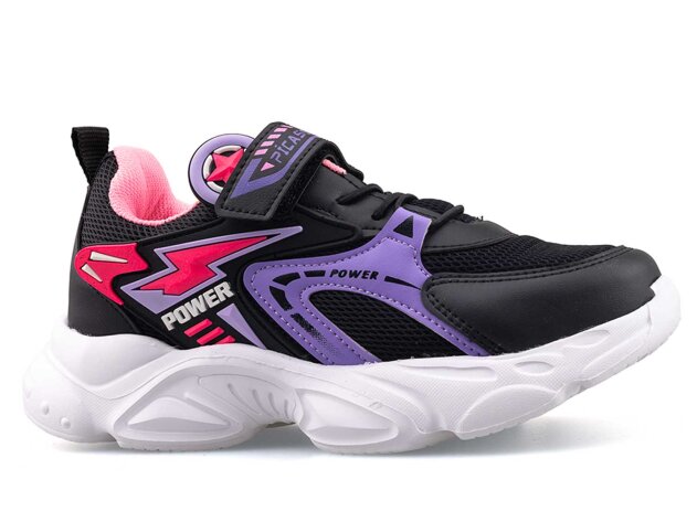 Picasso Kids 326 Filet Anrk - Siyah/Lila - 1