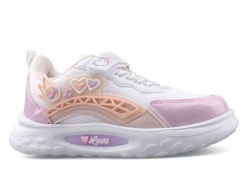 Picasso Kids 327 Filet Anrk Simli - Beyaz/Lila/Pudra/Simli - 1