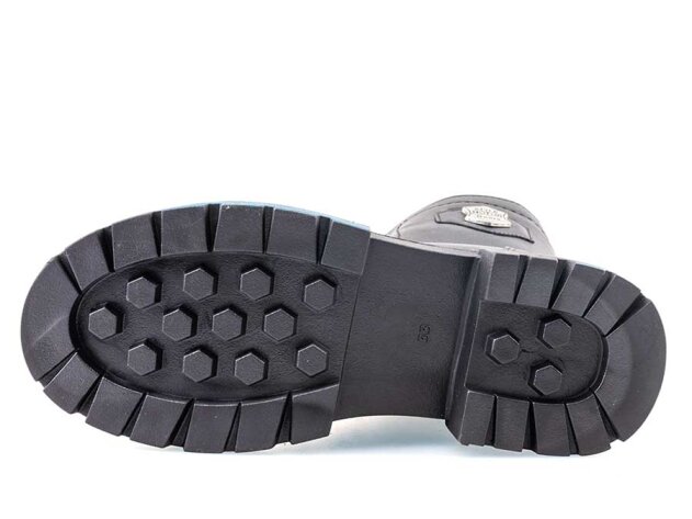 Polact 23003 Filet Bot Kürklü - Nubuk/Siyah - 8