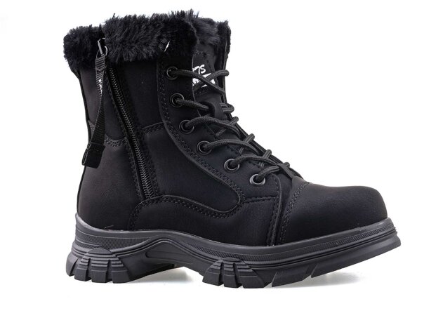 Polact 24072 Filet Bot Kürklü - Nubuk/Siyah - 5