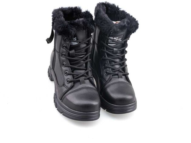 Polact 24072 Filet Bot Kürklü - Siyah - 6