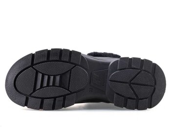 Polact 24072 Filet Bot Kürklü - Siyah - 8