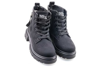 Polact 24106 Filet Bot - Nubuk/Siyah - Polact