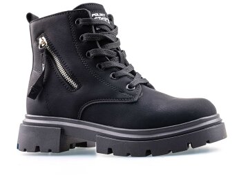 Polact 24106 Filet Bot - Nubuk/Siyah - Polact