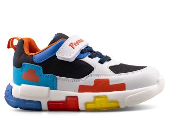 Promax 1980 Patik Su İtici Işıklı - 03 Beyaz/Siyah - Promax