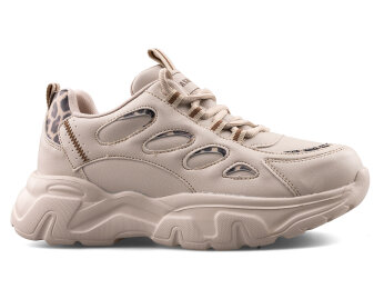 Queen Step 1001 Zenne Cilt - 1 Kum/Leopar/Kum/T - Reback