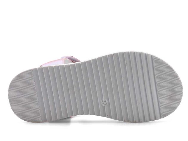 Richy 011 Filet Sandalet - Pudra Parlak - 4