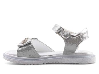 Richy 025 Filet Sandalet - Gümüş - Richy