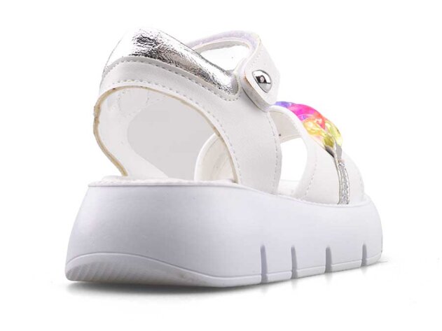 Ricky Kids 016 Patik Sandalet - Beyaz - 3