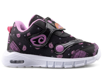 Rolesi 021 Patik Su İtici Işıklı - Siyah/Pembe - 1