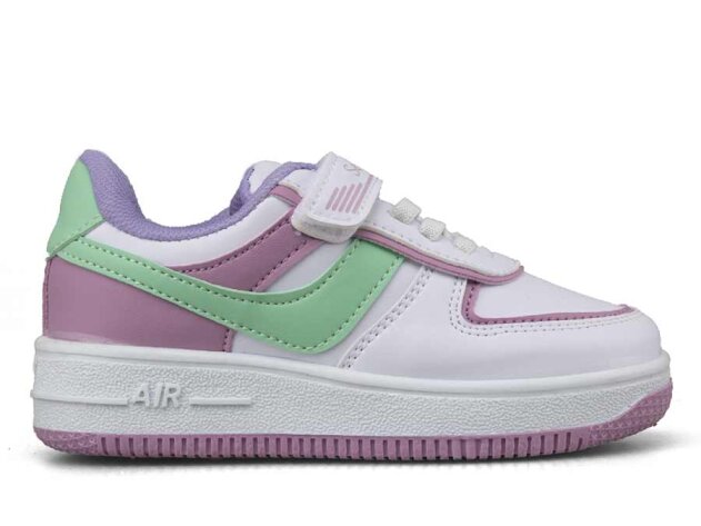 Sempaty 001 Patik Cilt - Beyaz/Lila - 1