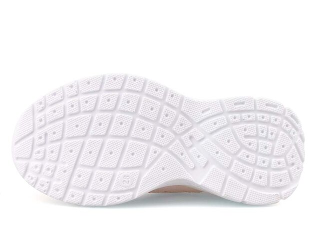 Sempaty 300 Patik Triko Işıklı - Beyaz/Oranj - 4