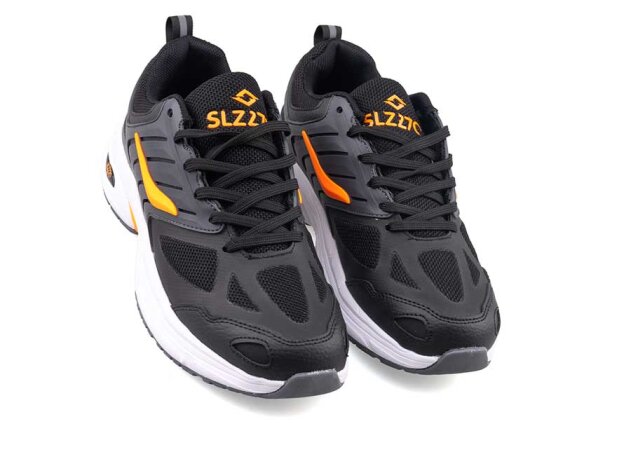 Solazer 041 Merdane Triko - Siyah/Oranj - 2