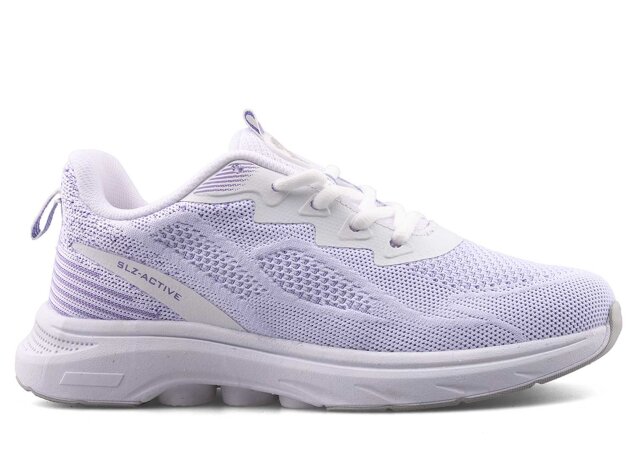 Solazer 043 Garson Triko - Beyaz/Lila - 1