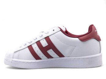 Solazer 059 Garson Cilt - Beyaz/Bordo - Solazer