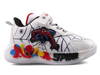 Spider 836 Bebe Cilt Işıklı - Beyaz/Siyah - Spider