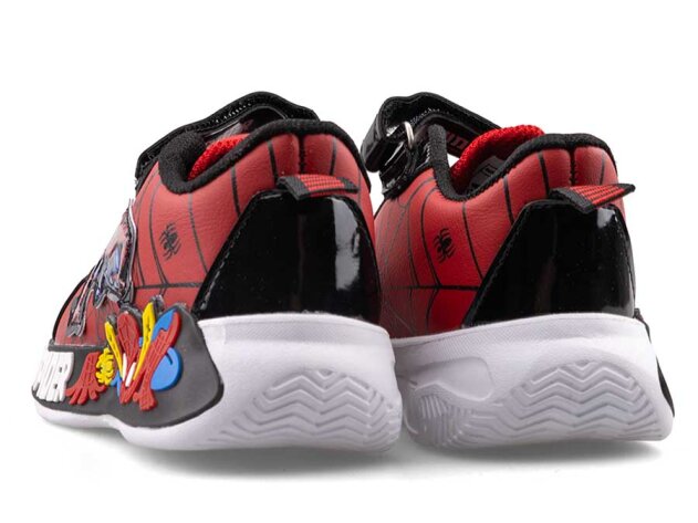 Spider 836 Bebe Cilt Işıklı - Kırmızı/Siyah - 3