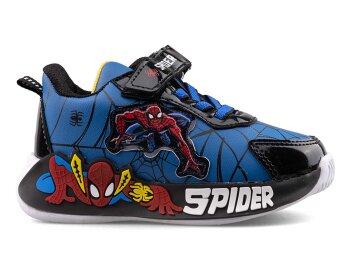 Spider 836 Bebe Cilt Işıklı - Saks/Siyah - Spider