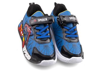 Spider 836 Bebe Cilt Işıklı - Saks/Siyah - Spider