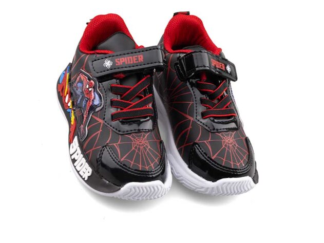 Spider 836 Bebe Cilt Işıklı - Siyah/Kırmızı - 2