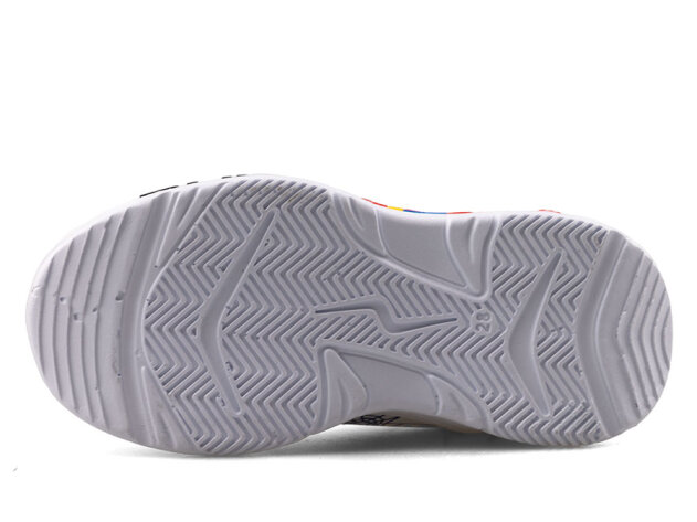 Spider 836 Patik Cilt Işıklı - Beyaz/Saks - 4