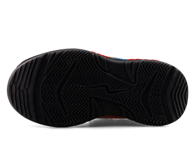 Spider 836 Patik Cilt Işıklı - Kırmızı/Siyah - 4