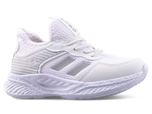 Spido 014 Filet Triko - Beyaz/Gümüş - 1