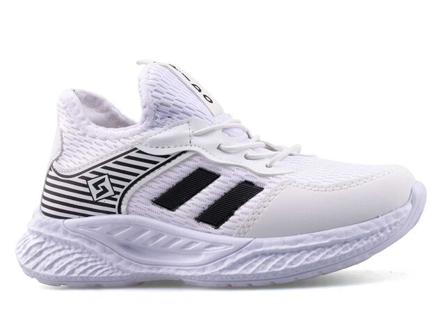 Spido 014 Filet Triko - Beyaz/Siyah - 1