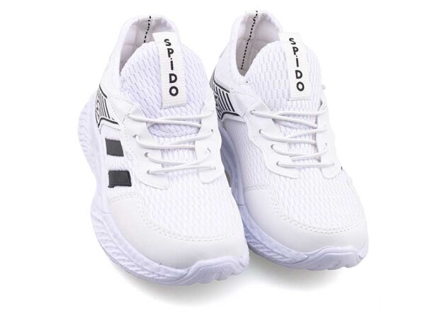 Spido 014 Filet Triko - Beyaz/Siyah - 2