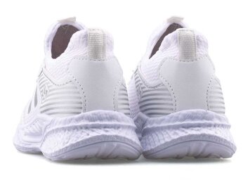 Spido 014 Patik Triko - Beyaz/Gümüş - 3