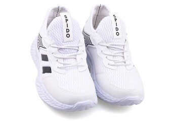 Spido 014 Patik Triko - Beyaz/Siyah - 2