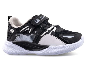 Spido 015 Patik Anrk - Siyah/Beyaz - 1