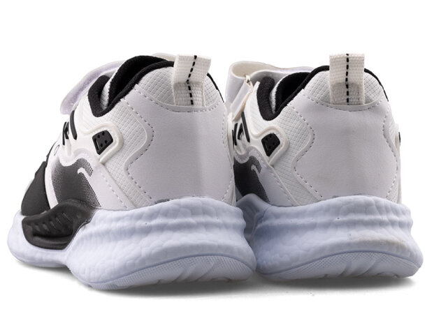 Spido 015 Patik Cilt - Beyaz/Siyah - 3