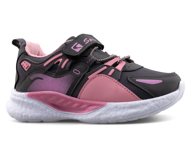 Spido 015 Patik Cilt - Füme/Pembe - 1