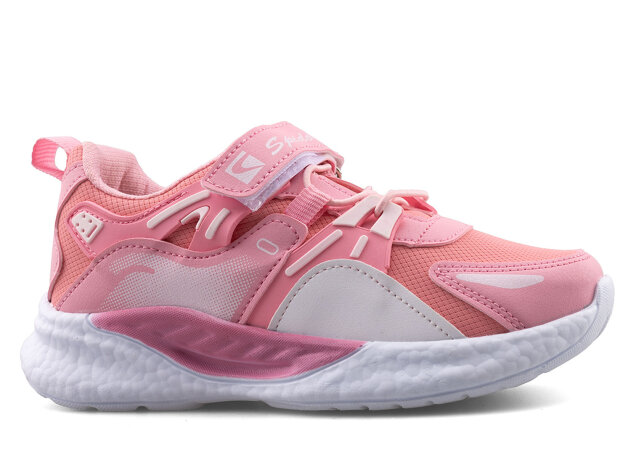 Spido 015 Patik Cilt - Pembe/Beyaz - 1