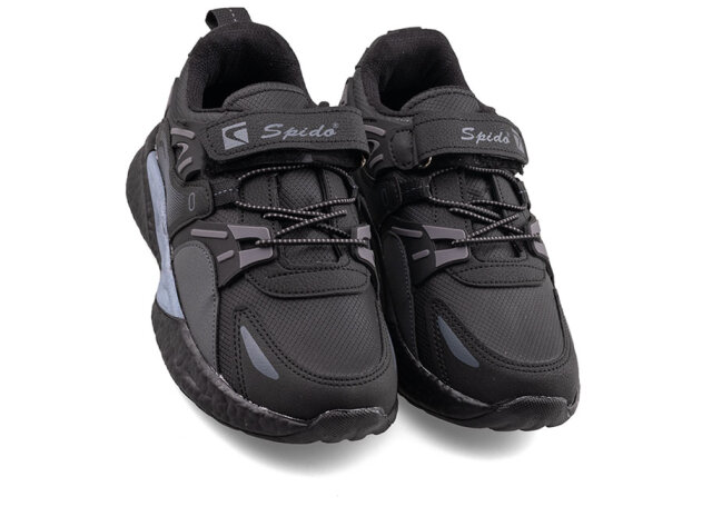 Spido 015 Patik Cilt - Siyah/Füme - 2