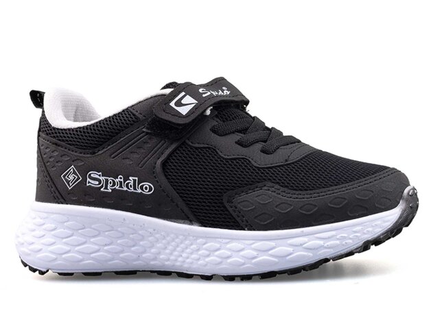 Spido 016 Patik Anrk - Siyah/Beyaz - 1