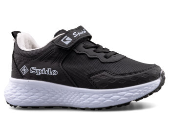 Spido 016 Patik Cilt - Siyah/Beyaz - Spido