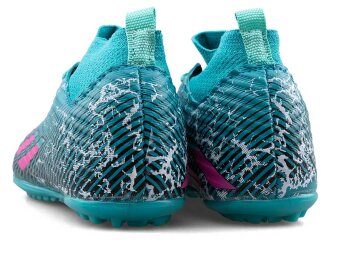 Sportaç 102 Filet Halısaha Çoraplı - Turkuaz/Fuşya/Siyah - 3