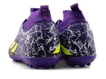 Sportaç 102 Garson Halısaha Çoraplı - Mor/Sarı - 3