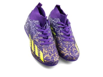 Sportaç 102 Garson Halısaha Çoraplı - Mor/Sarı - Sportaç