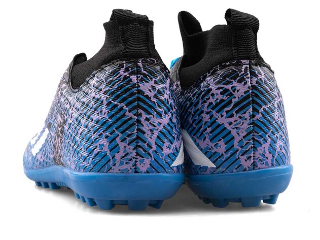 Sportaç 102 Garson Halısaha Çoraplı - Siyah/Beyaz/Puma/Mavi - 3