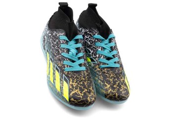 Sportaç 102 Garson Halısaha Çoraplı - Siyah/Sarı/Su Yeşili - 2