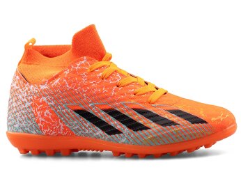 Sportaç 102 Garson Halısaha Çoraplı - Turuncu/Siyah/Su Yeşili - 1